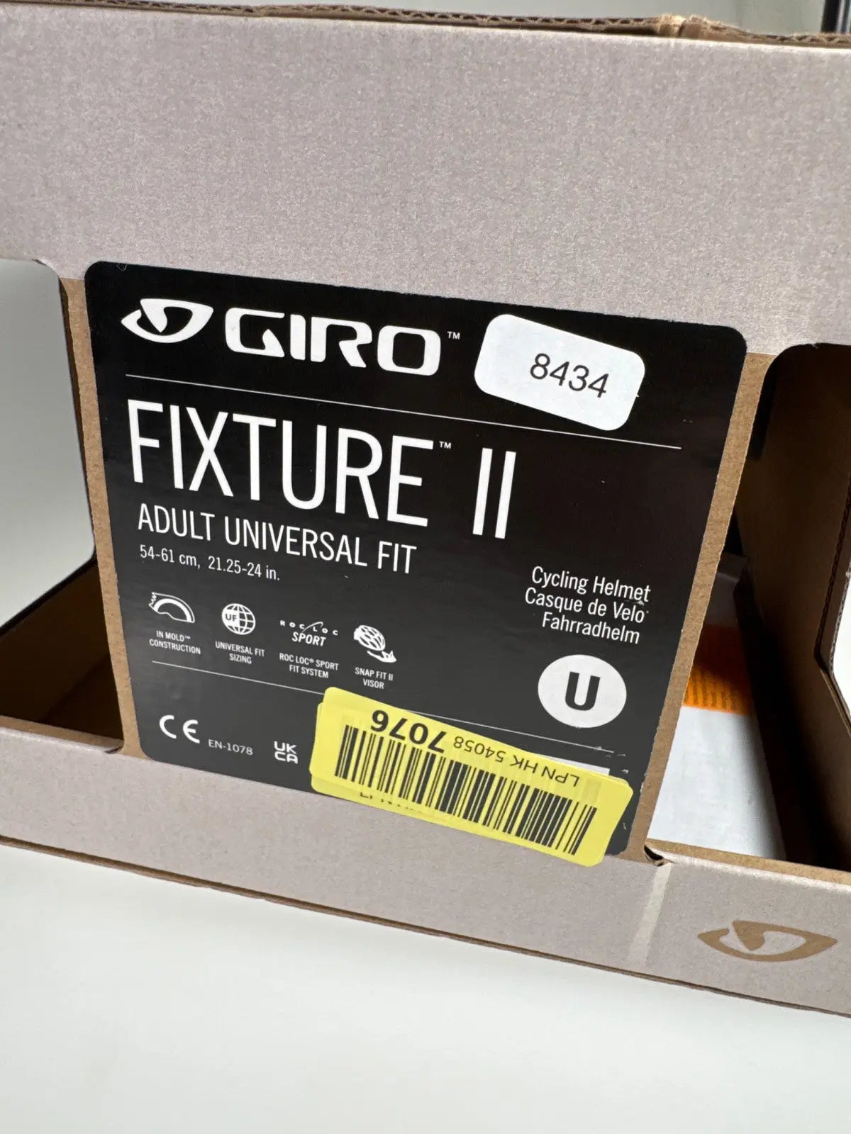 GIRO Fixture II Fahrradhelm - Größe 54-61cm #8434