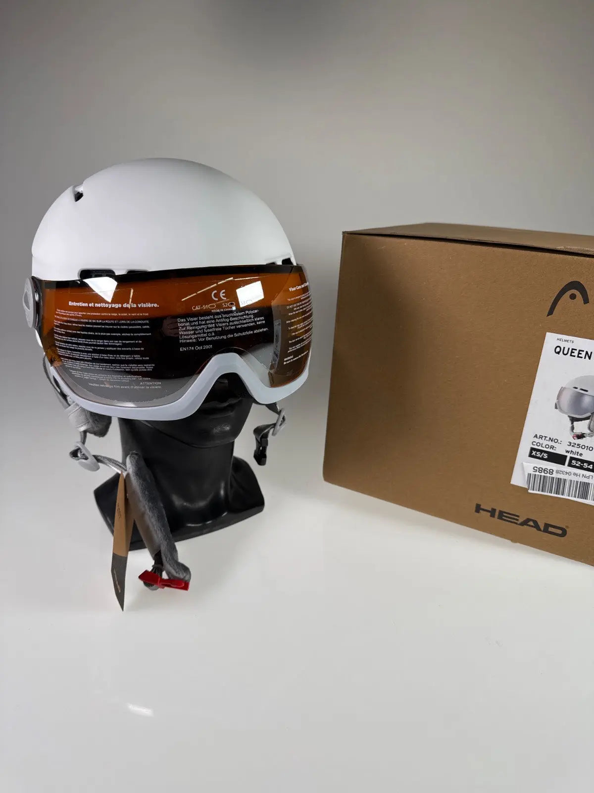 HEAD Queen Skihelm mit Visier - Größe 52-54cm #8936