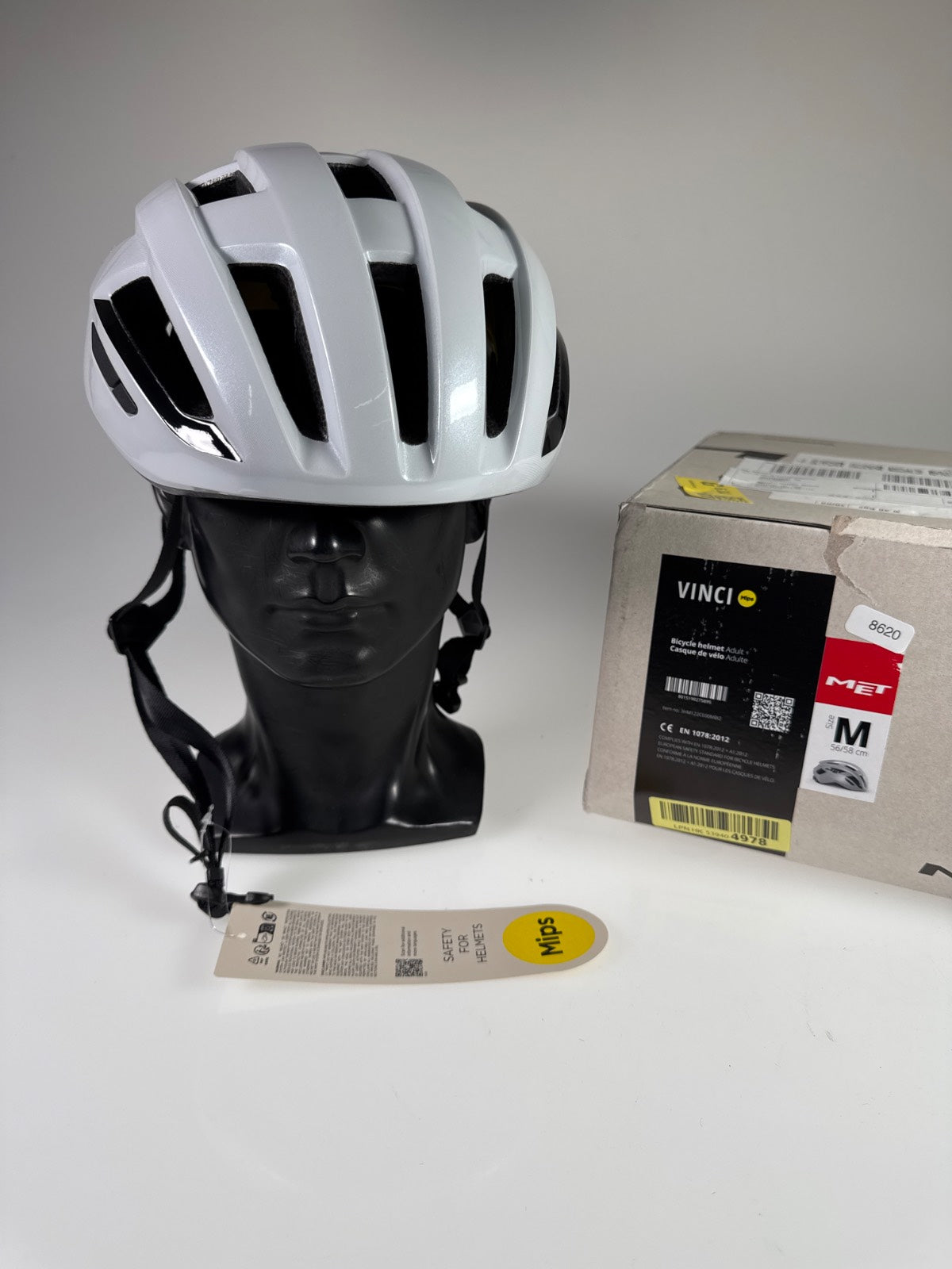 MET Vinci MIPS Fahrradhelm - Größe 56-58cm #8620