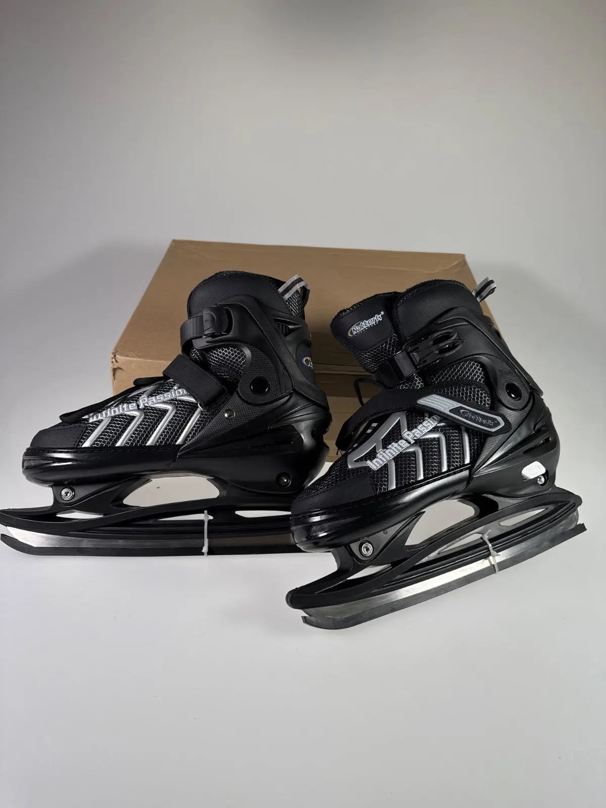 Nattork Verstellbare Eishockey-Schlittschuhe EU42-45 #10950