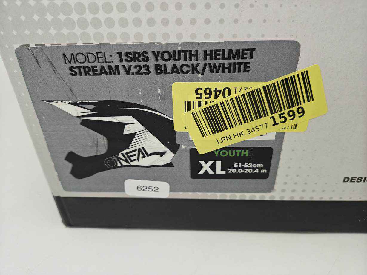 1SRS Youth Helmet Stream V.23 Fahrradhelm - Größe 51-52 cm #6252 ONEAL