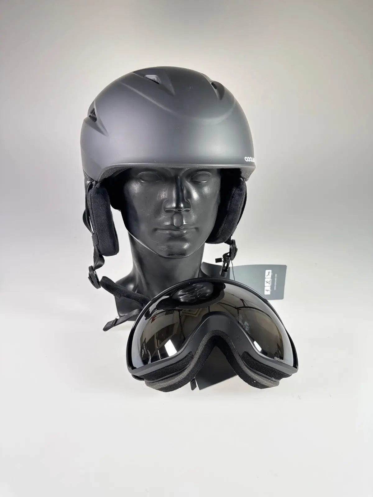 Odoland Skihelm mit Skibrille - Größe 57-59cm #8766