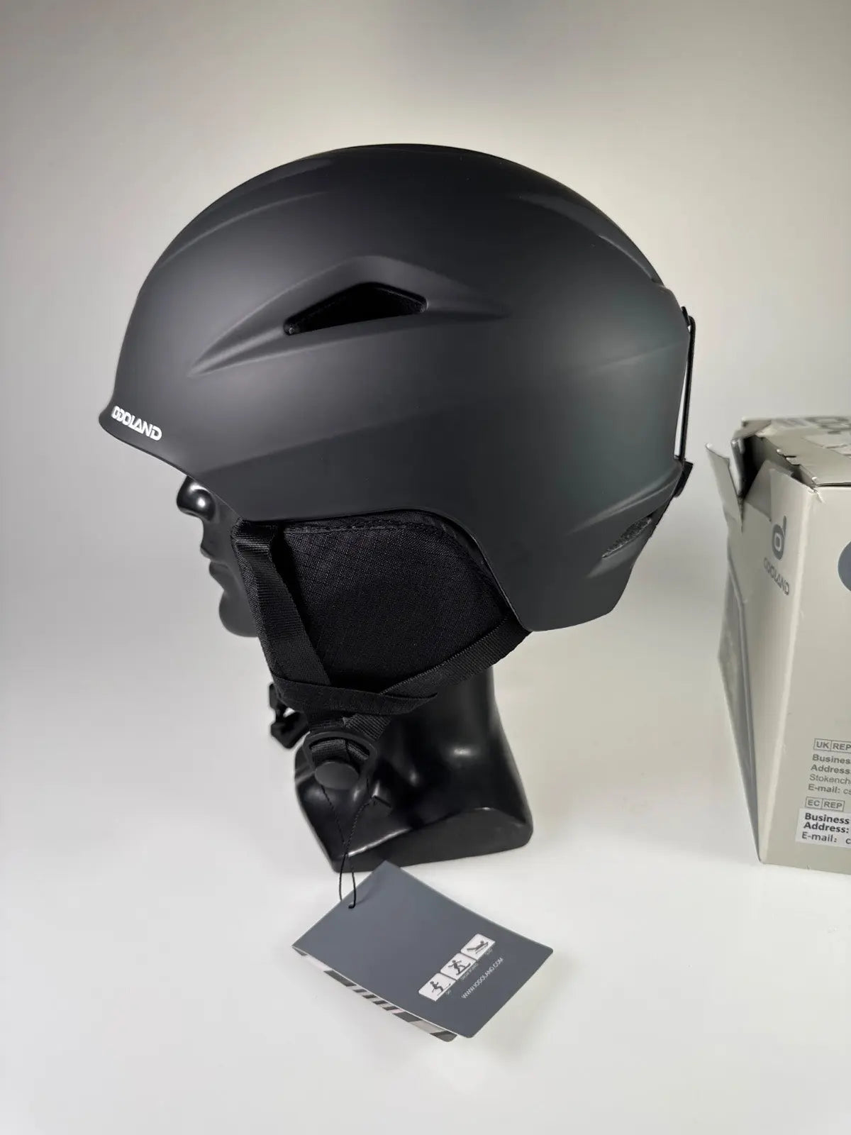 Odoland Skihelm mit Skibrille - Größe 59-61cm #8969