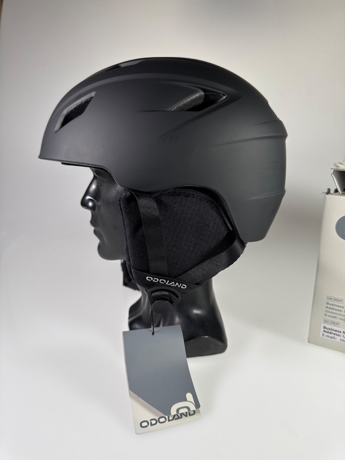 Odoland Skihelm mit Skibrille - Größe 59-62cm #8813