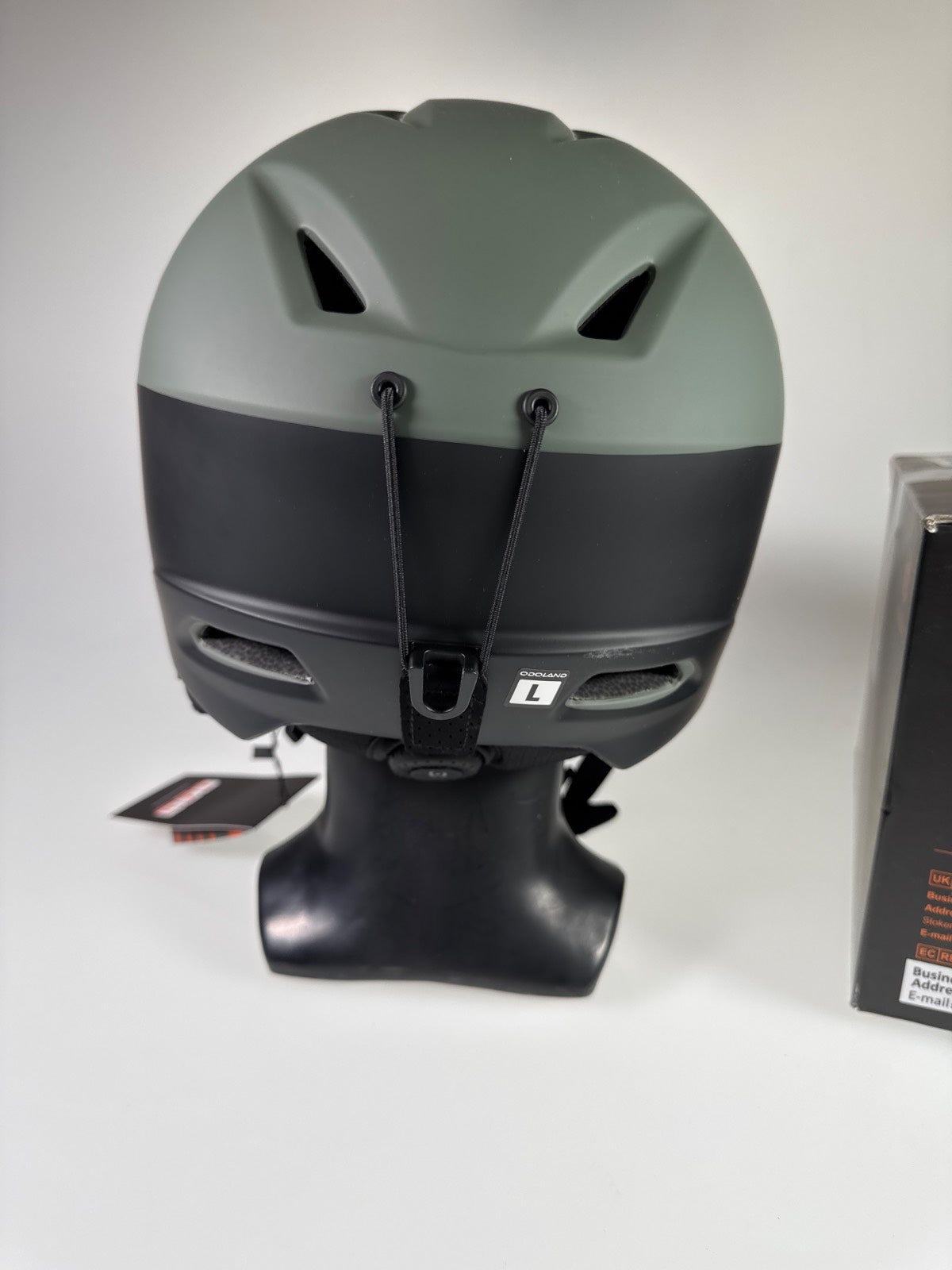 Odoland Skihelm mit Skibrille Set - Größe 59-61cm #8837