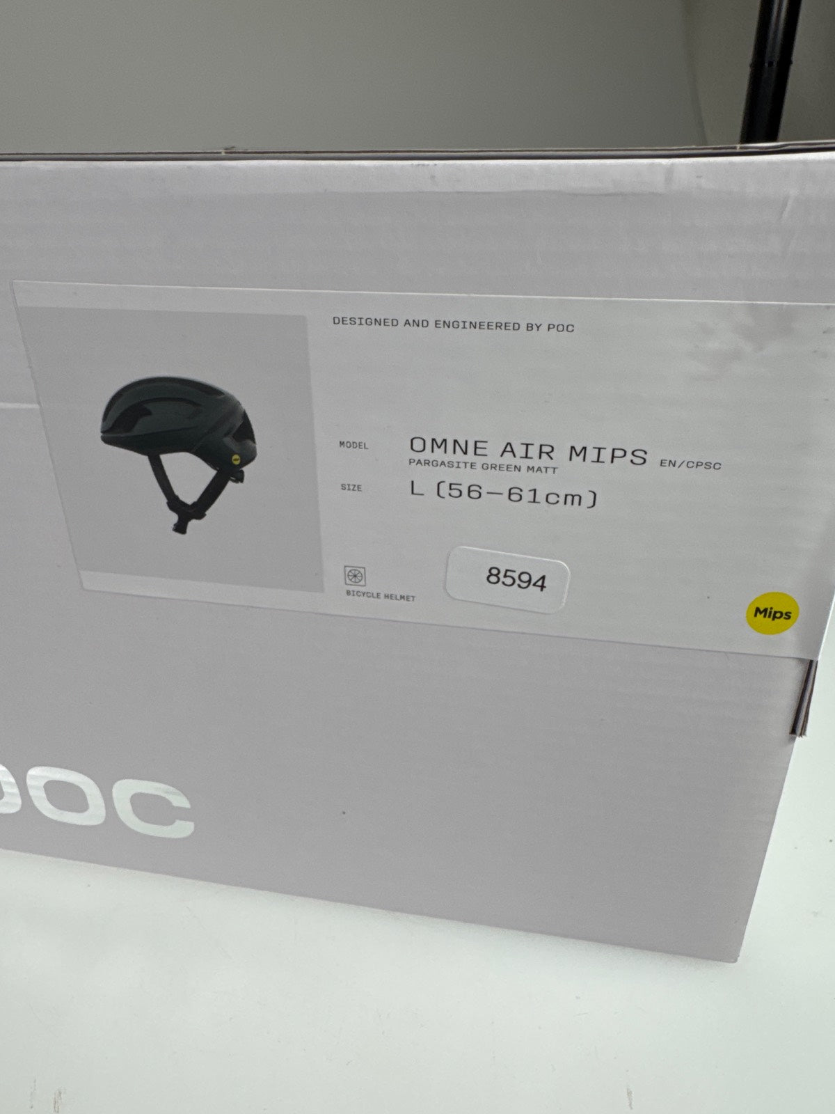 POC Omne Air MIPS Fahrradhelm - Größe 56-61cm #8594