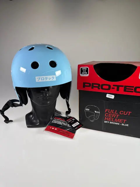Pro-Tec Full Cut Cert-Sky Brown Helm - Größe 60-62cm #9200