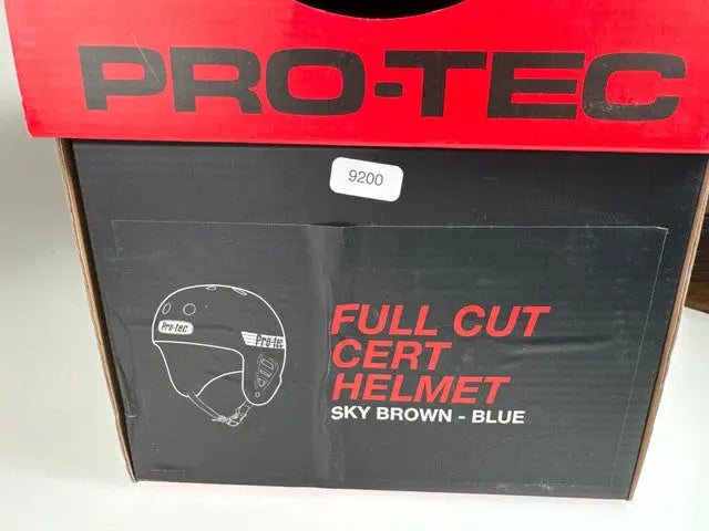 Pro-Tec Full Cut Cert-Sky Brown Helm - Größe 60-62cm #9200