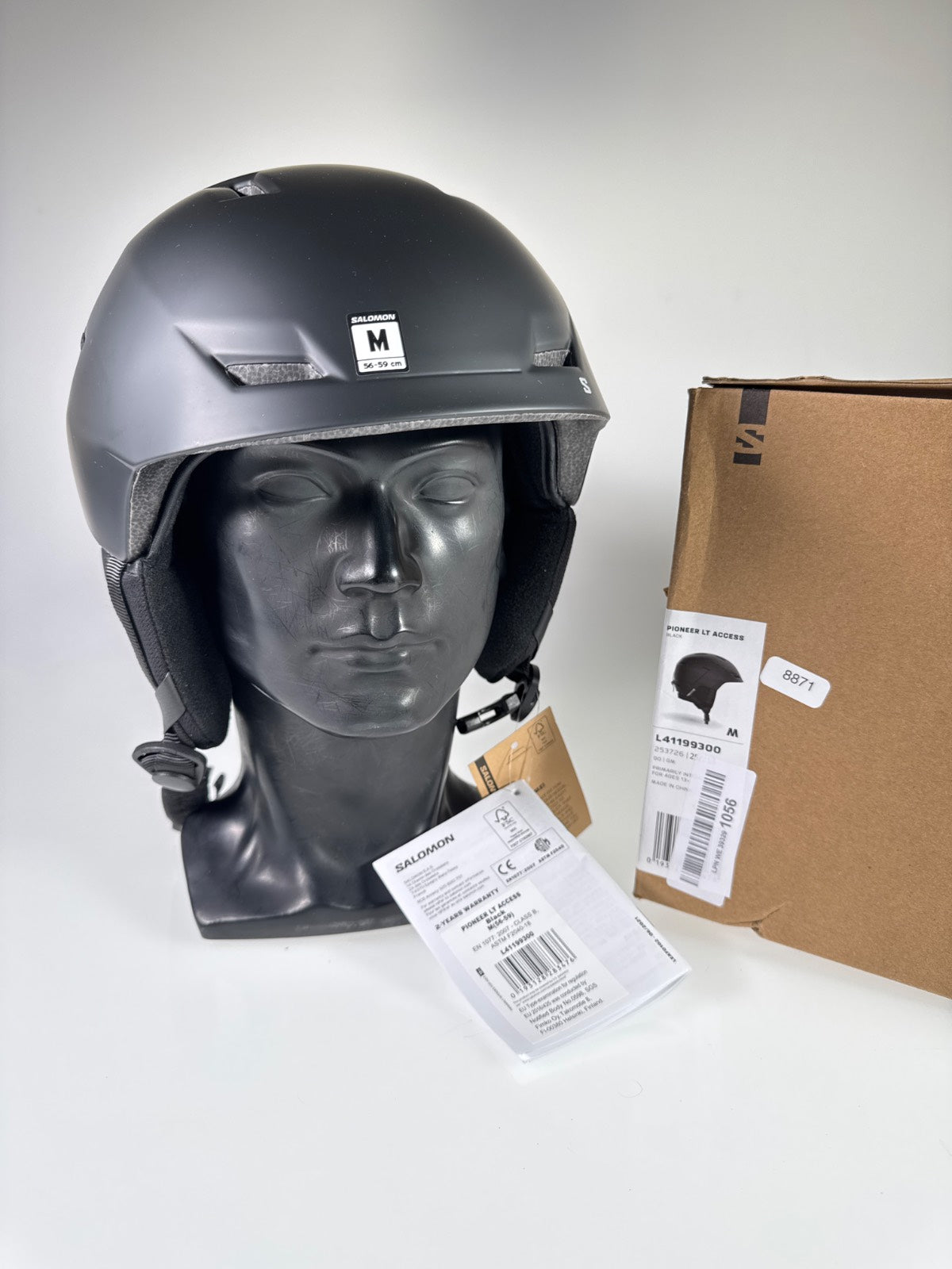Salomon Pioneer LT Access Skihelm - Größe 56-59cm #8871