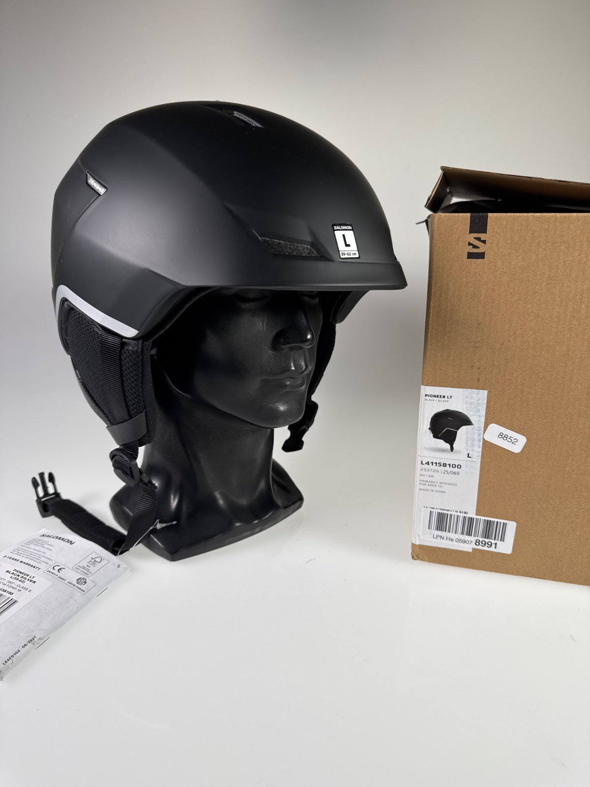 Salomon Pioneer LT Skihelm - Größe 59-62cm #8852