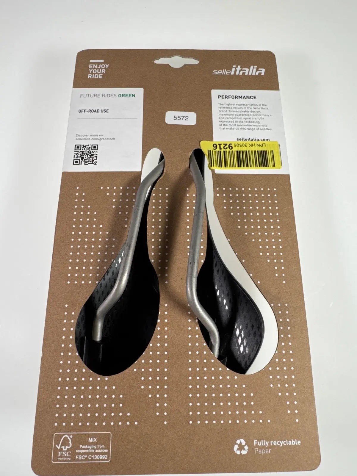 Selle Italia Model Y Greentech Sattel schwarz L1 #5572