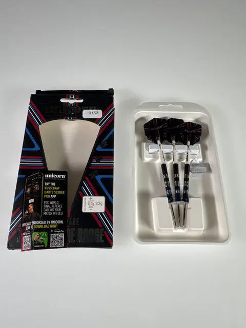 Unicorn James The Machine Steel Tip Darts 23g - 90% #9153