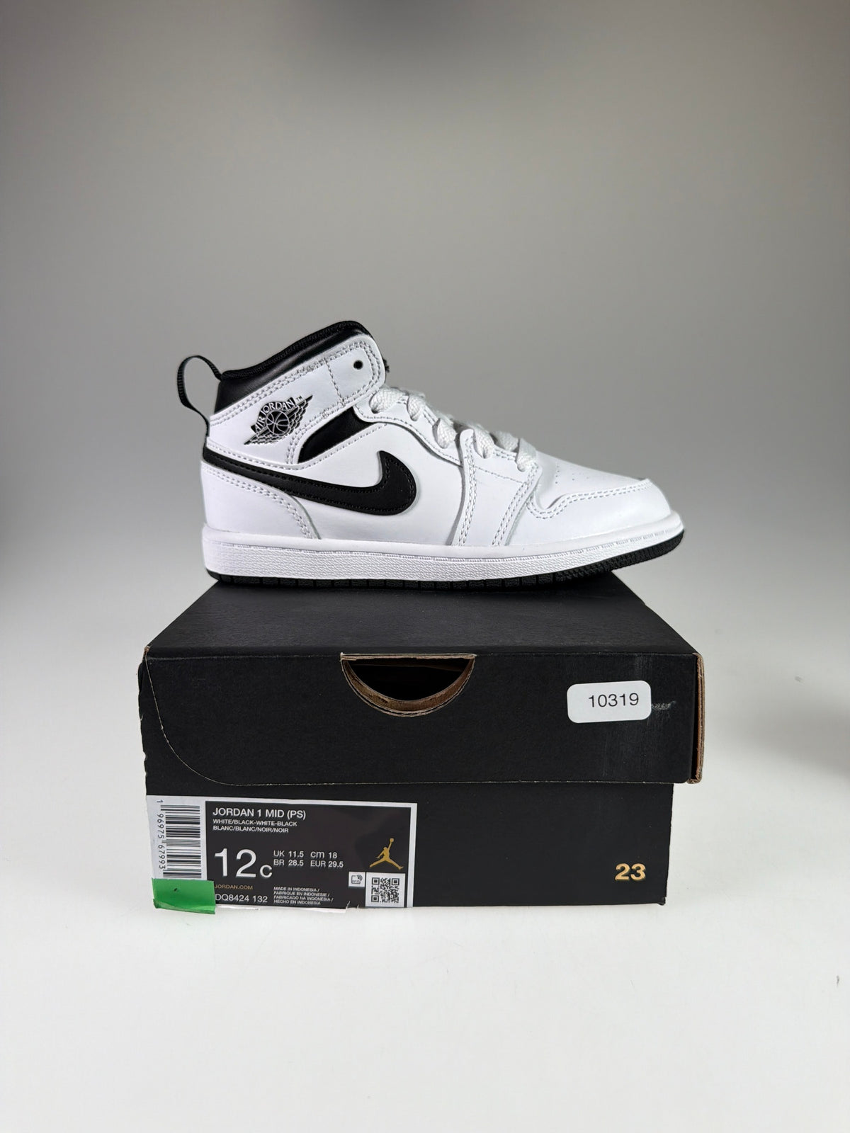 JORDAN 1 MID (PS) - Größe 29.5 #10319