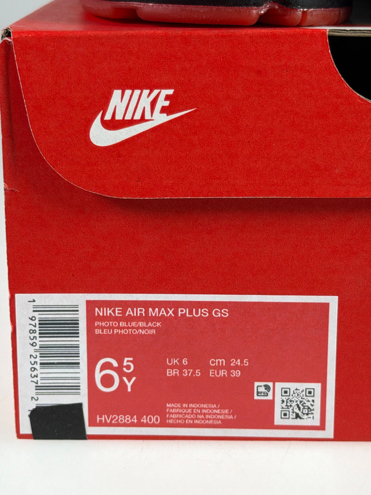 Nike Air Max Plus GS - Größe EU 39 #12939