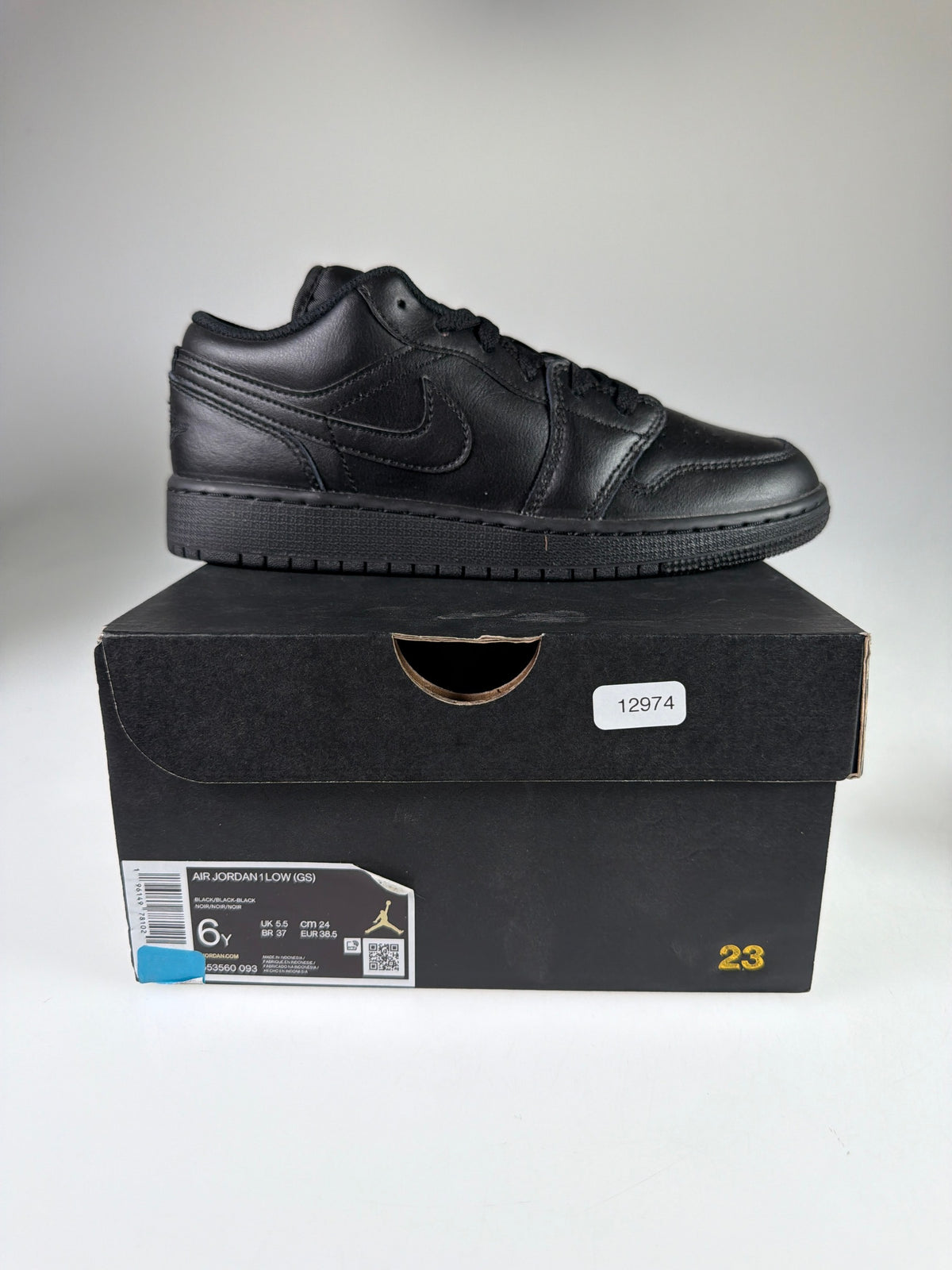 Air Jordan 1 Low (GS) - Größe EU 38,5 #12974
