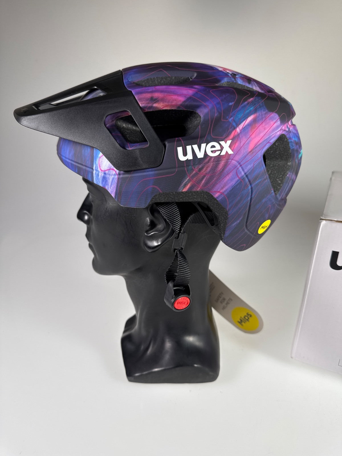 Uvex React Jr. MIPS Fahrradhelm Galaxy Altimeter Matt Größe 52-56cm #10645