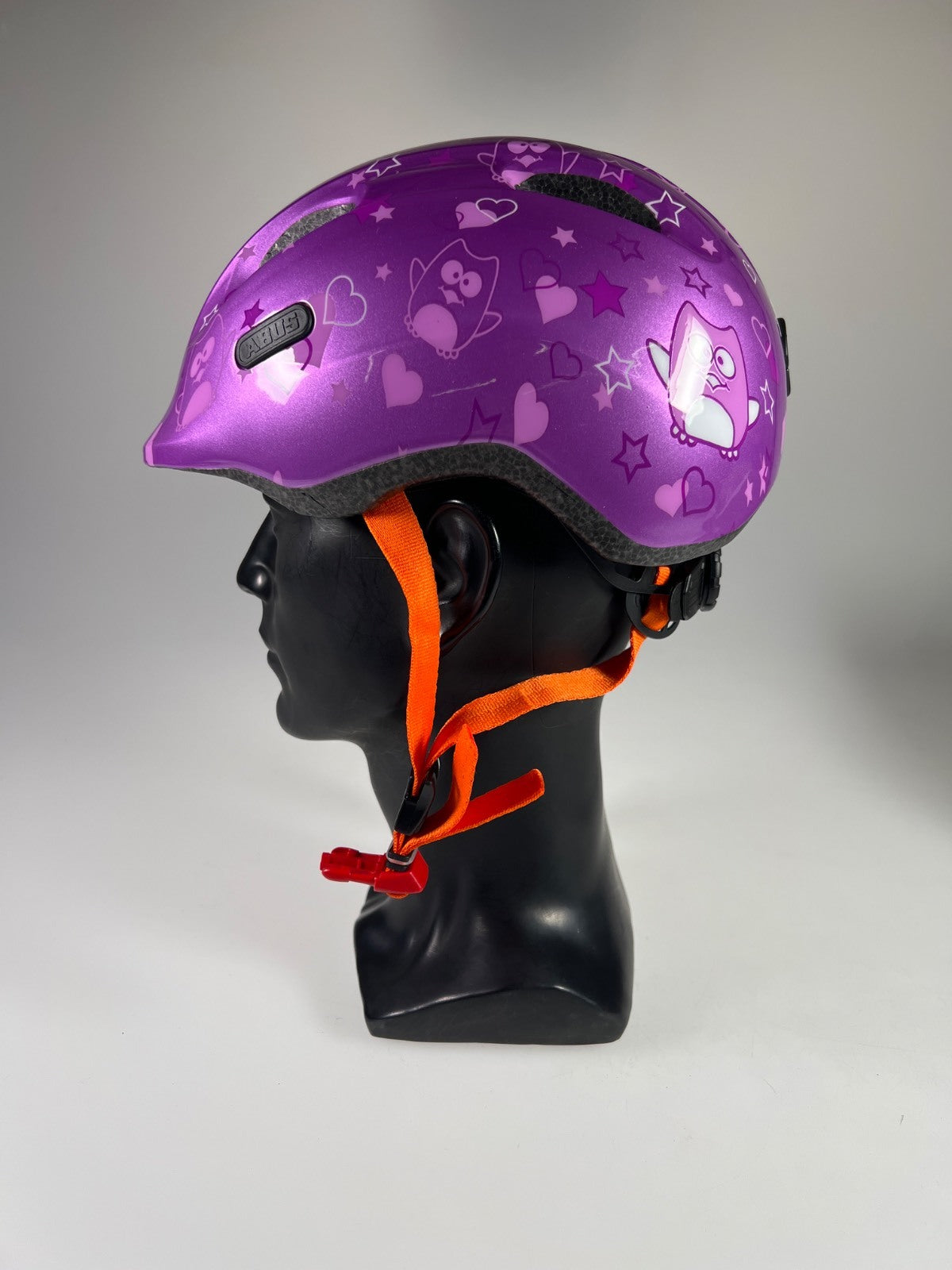 Abus Smiley 2.0 Fahrradhelm Lila Größe 50-55 cm #10528