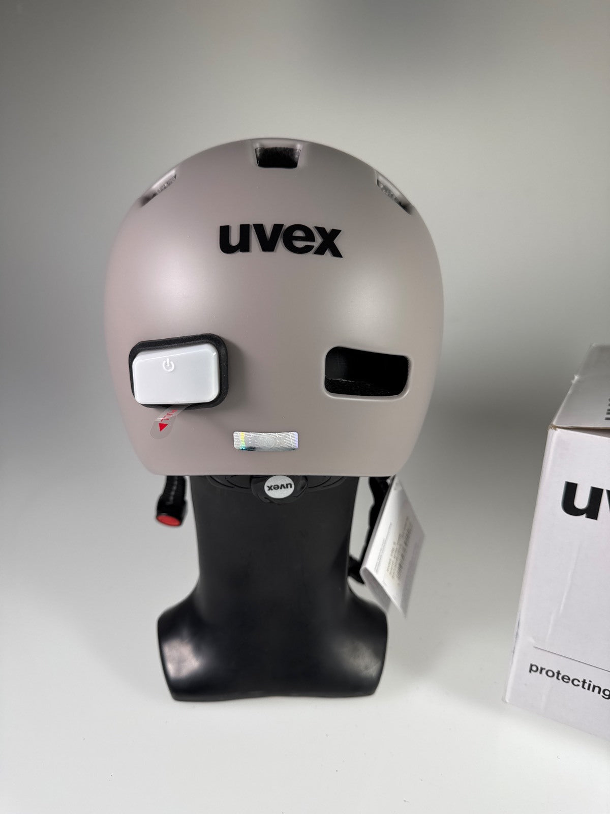 Uvex City 4 Fahrradhelm Warm Grey Matt Größe 51-55cm #10630