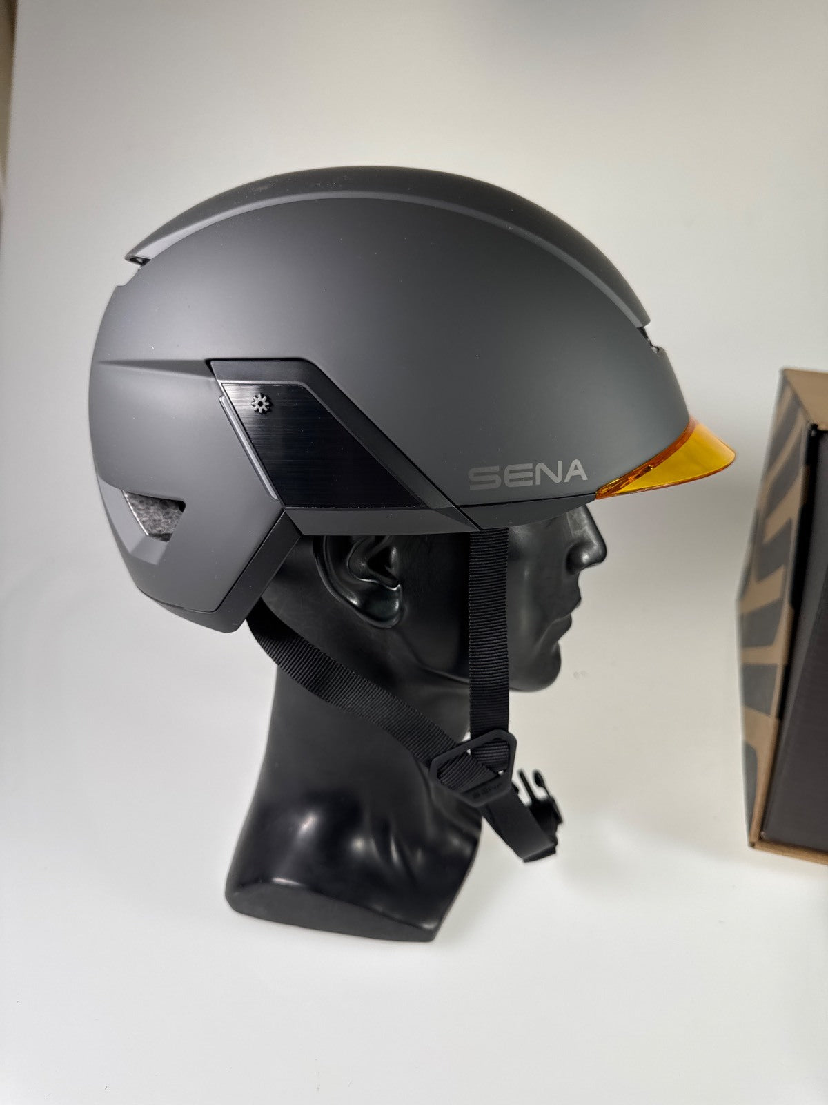 Sena U1 Smart E-Bike Fahrradhelm Dark Gray Größe 55-59cm #10778