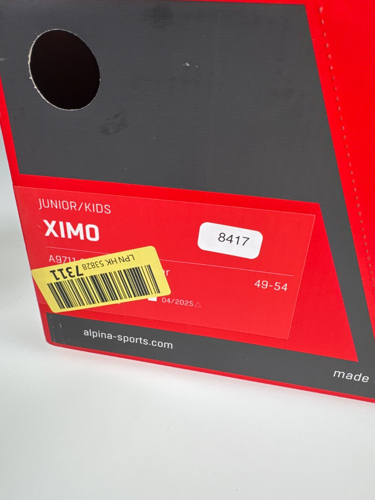 ALPINA Ximo Fahrradhelm - Größe 49-54cm #8417