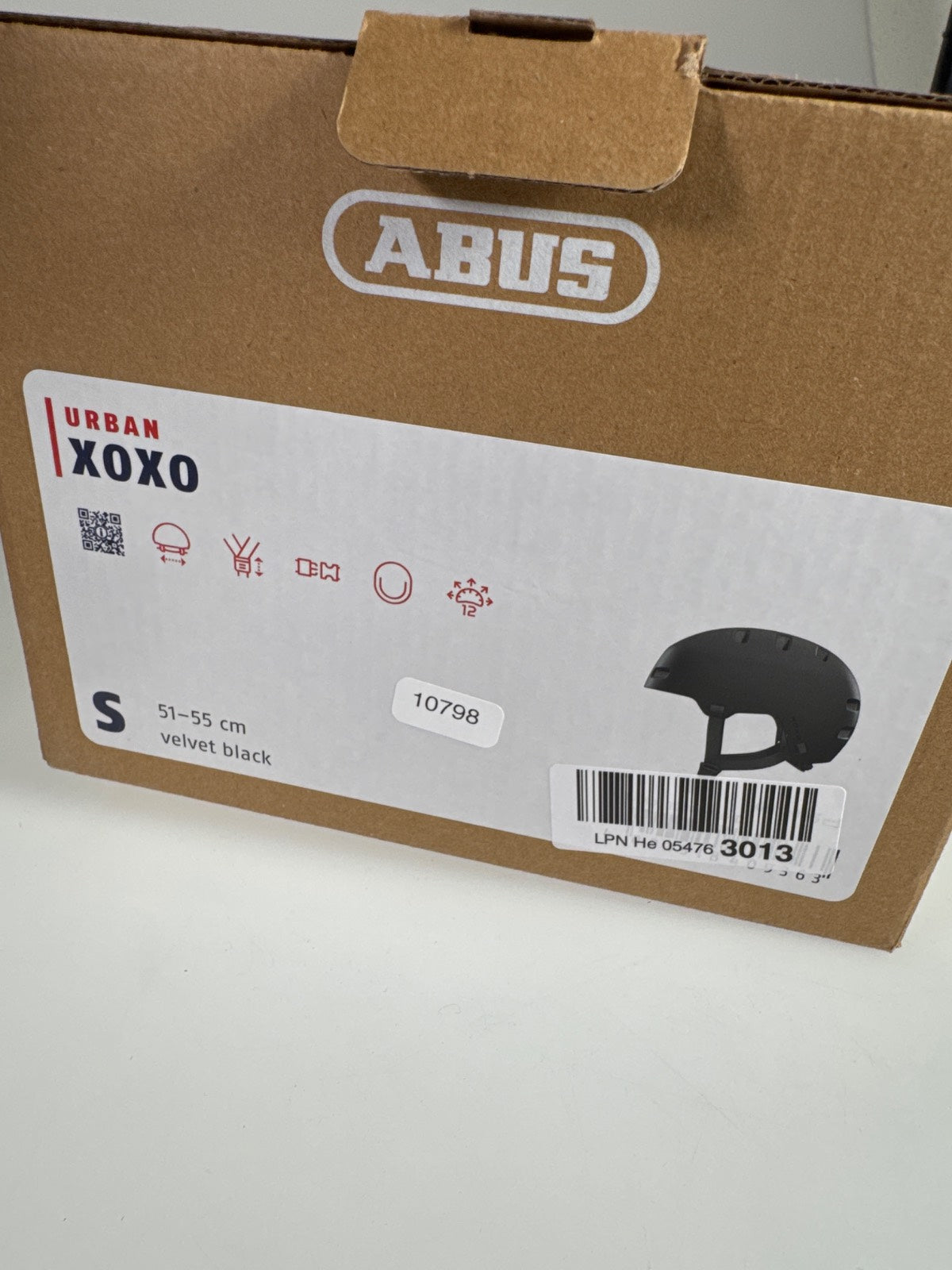 ABUS Xoxo Fahrradhelm - Größe 51-55cm #10798