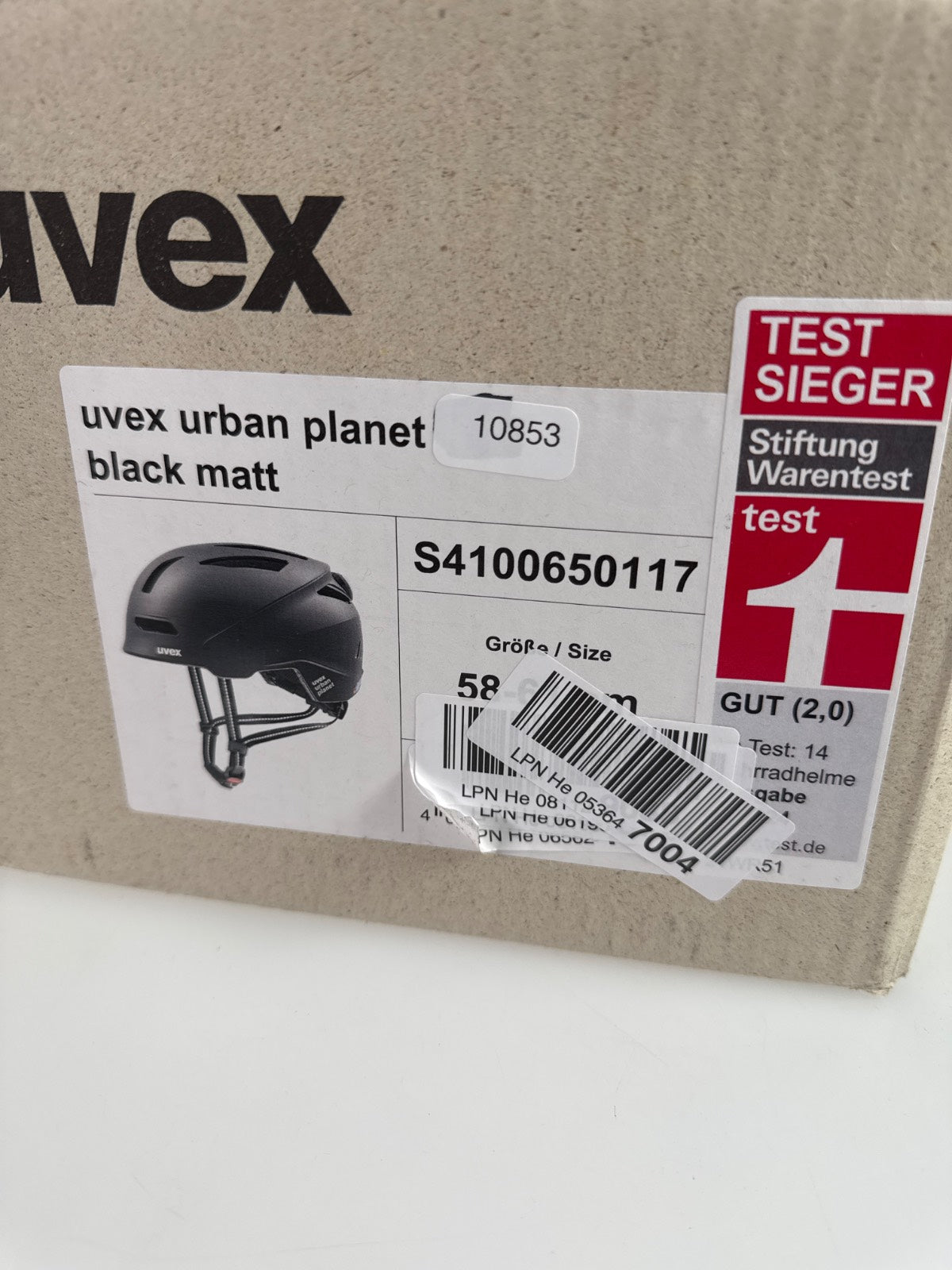 uvex urban Planet Fahrradhelm - Größe 58-61cm #10853