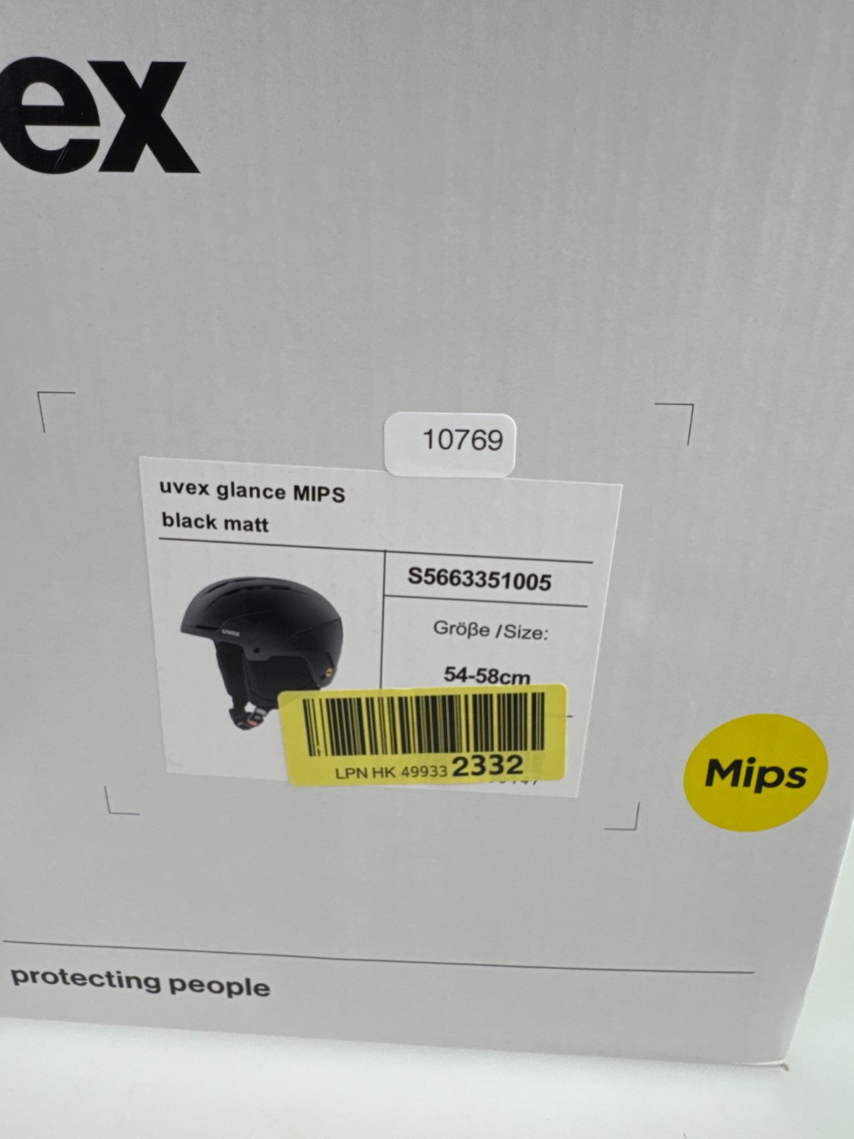 uvex Glance MIPS Skihelm - Größe 54-58cm #10769 R1