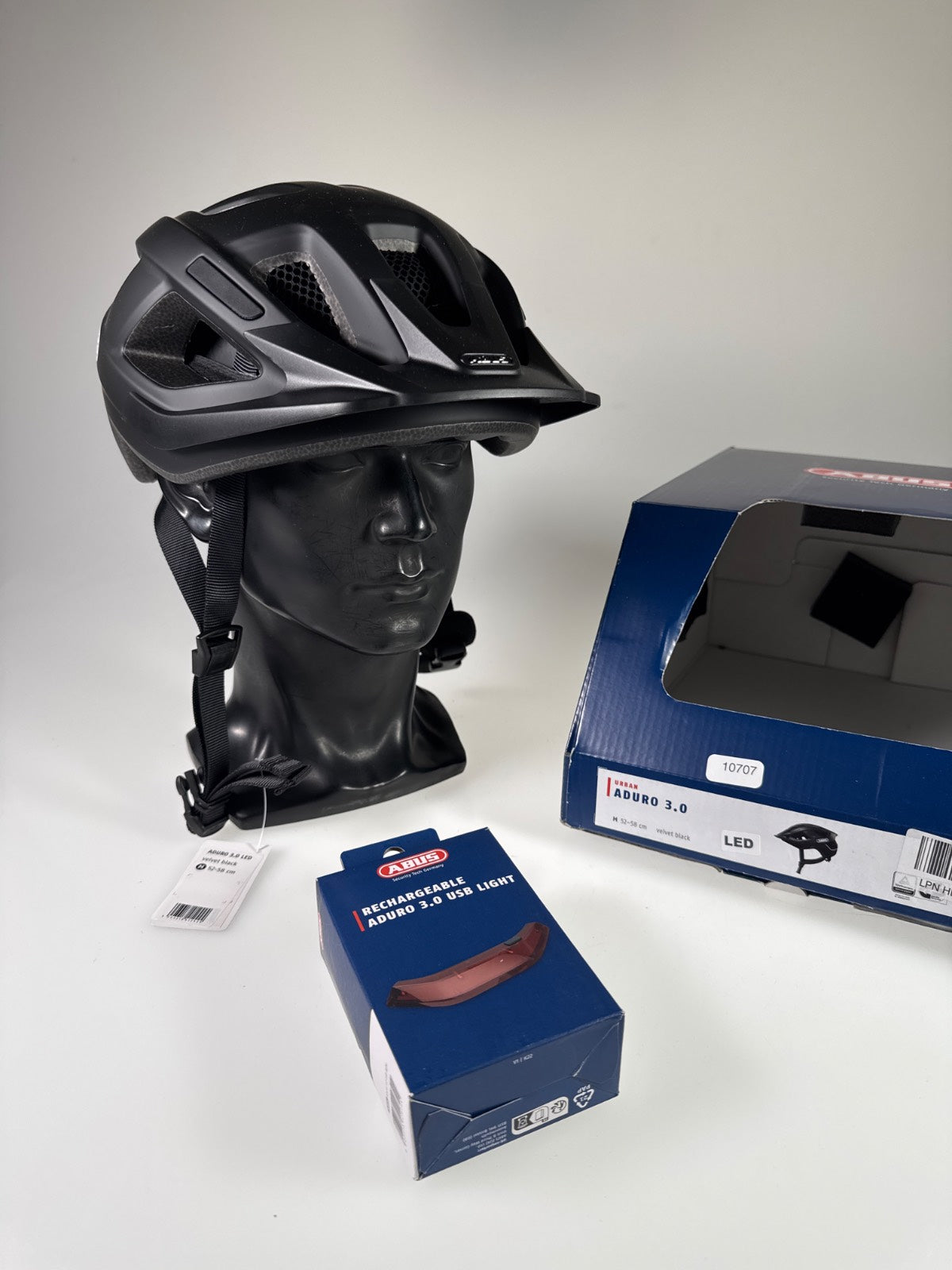 ABUS Aduro 3.0 Fahrradhelm - Größe 52-58cm #10707