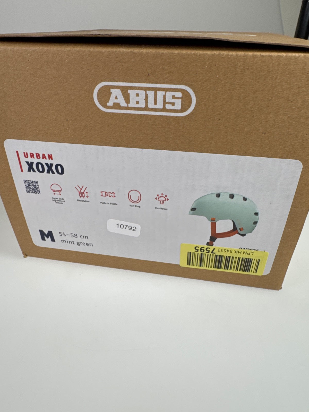 ABUS Xoxo Fahrradhelm - Größe 54-58cm #10792