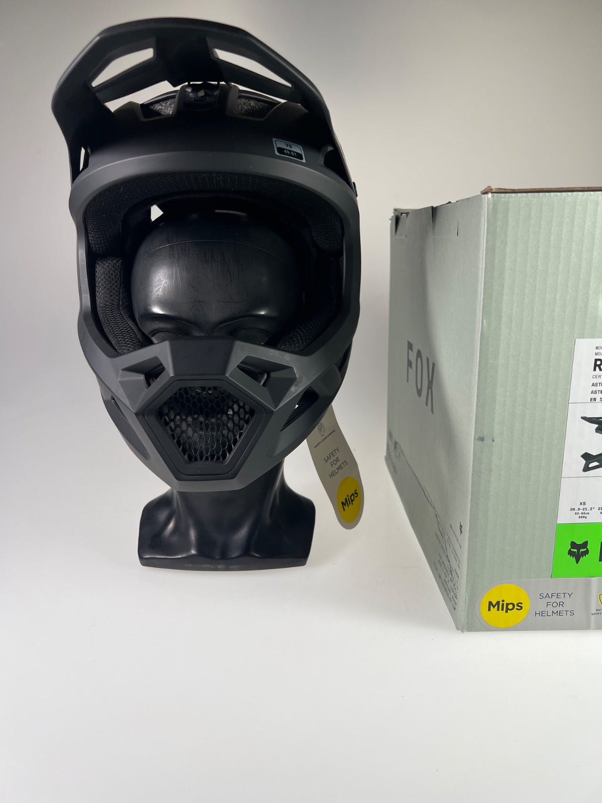 Fox YTH Rampage Fahrradhelm - Größe 48-51cm #10553
