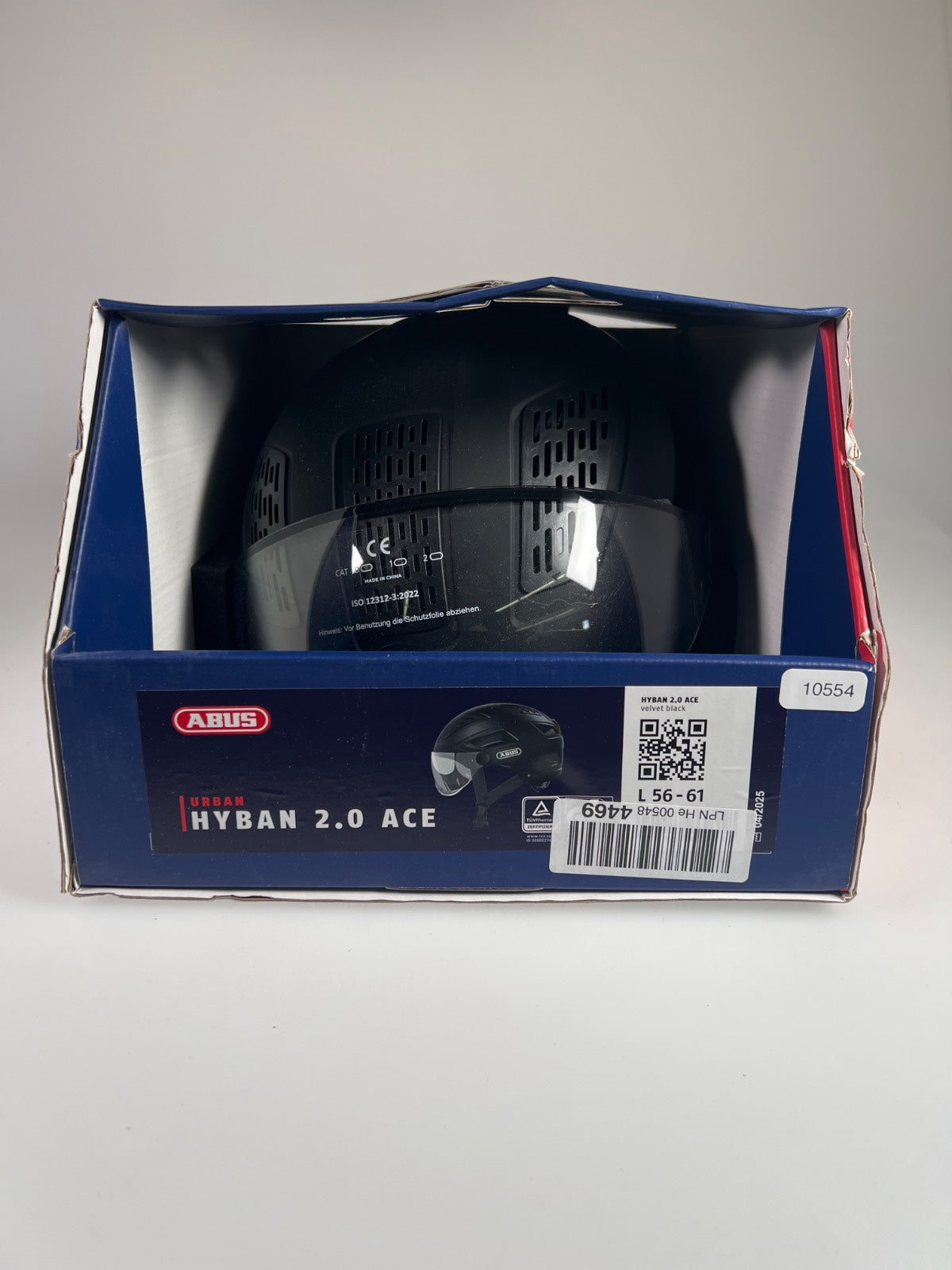 Abus Hyban 2.0 Ace Fahrradhelm - Größe 56-61cm #10554