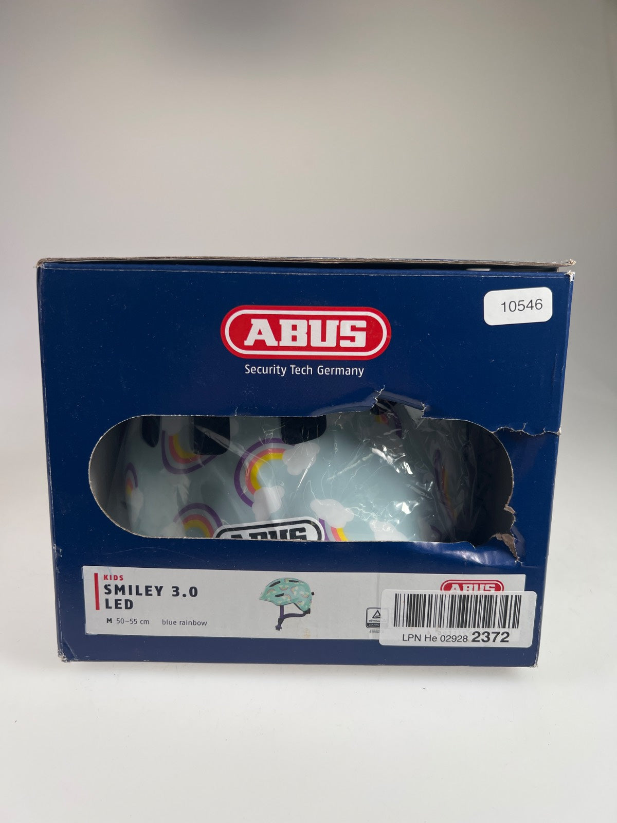 ABUS Smiley 3.0 LED Fahrradhelm - Größe 50-55cm #10546