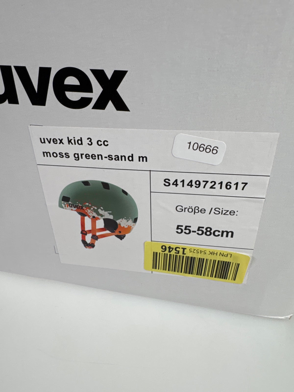 uvex Kid 3 cc Fahrradhelm - Größe 55-58cm #10666