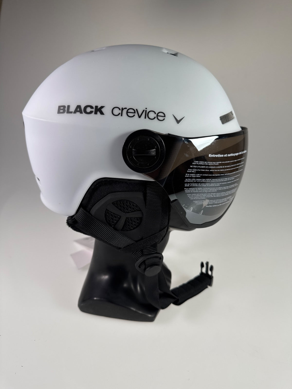 Black Crevice Gstaad Skihelm - Größe 54-57cm #10931
