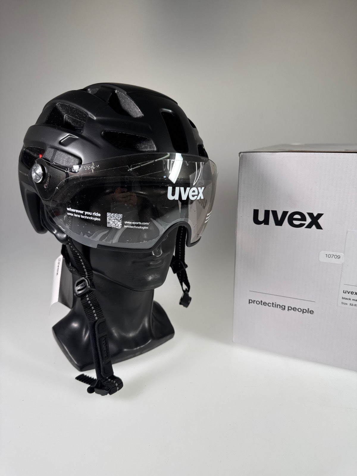 uvex Finale Visor Fahrradhelm - Größe 52-57cm #10709