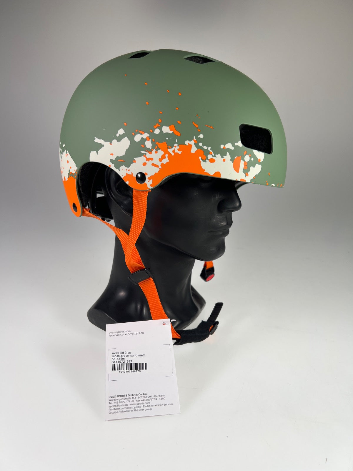 uvex Kid 3 cc Fahrradhelm - Größe 55-58cm #10388