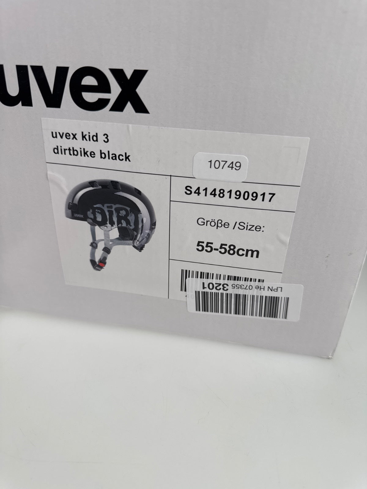 uvex Kid 3 Fahrradhelm - Größe 55-58cm #10749