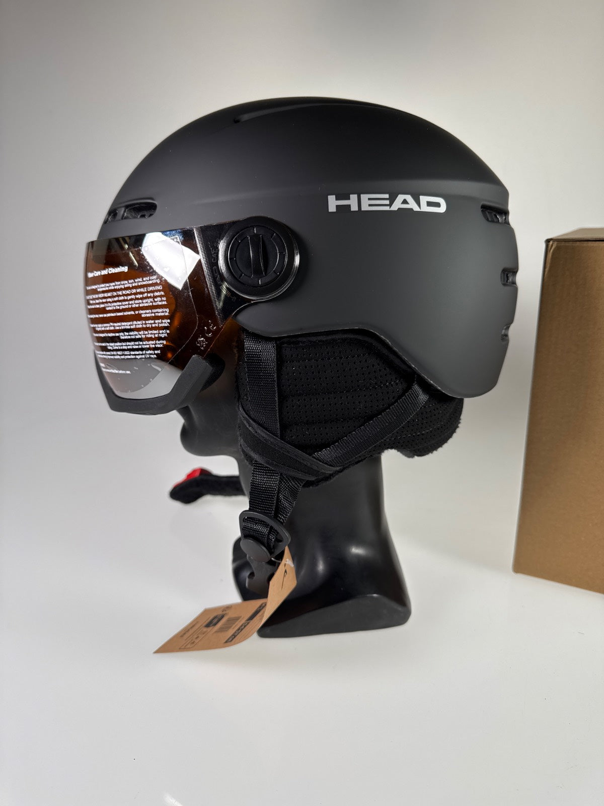 HEAD Knight Visor Skihelm - Größe 54-57cm #11040