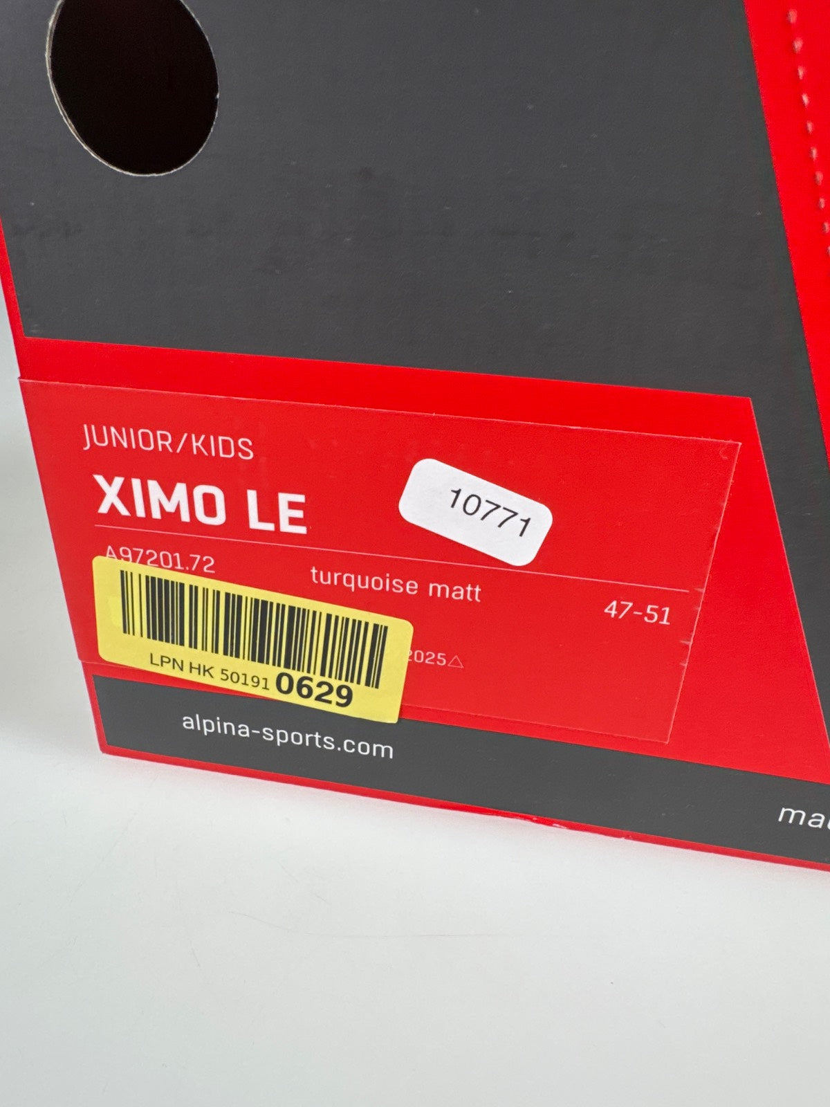 ALPINA Ximo L.E. Fahrradhelm - Größe 47-51cm #10771