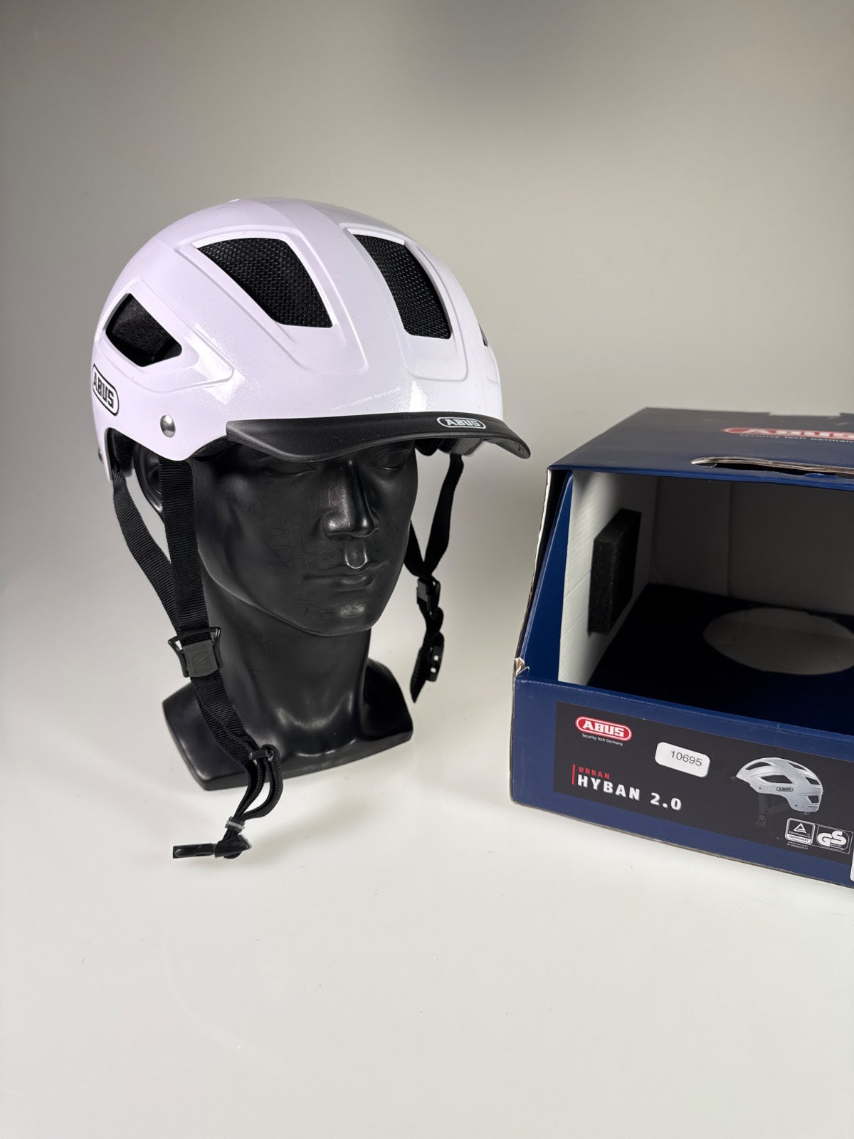 ABUS Hyban 2.0 Fahrradhelm - Größe 52-58cm #10695