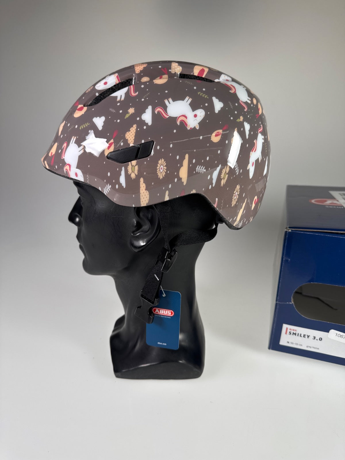 ABUS Smiley 3.0 Fahrradhelm - Größe 50-55cm #10671