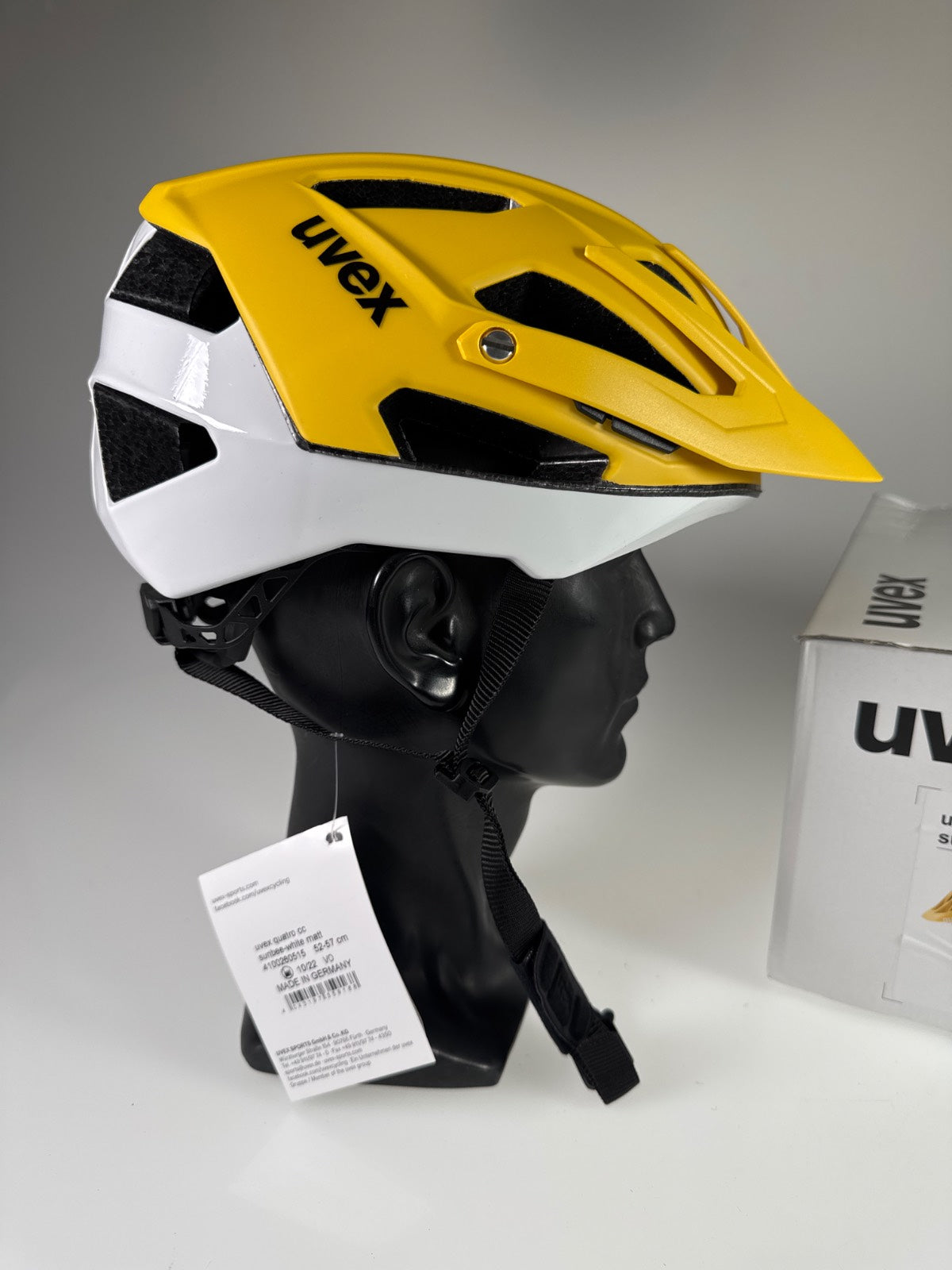 uvex Quatro cc Fahrradhelm - Größe 52-57cm #10703