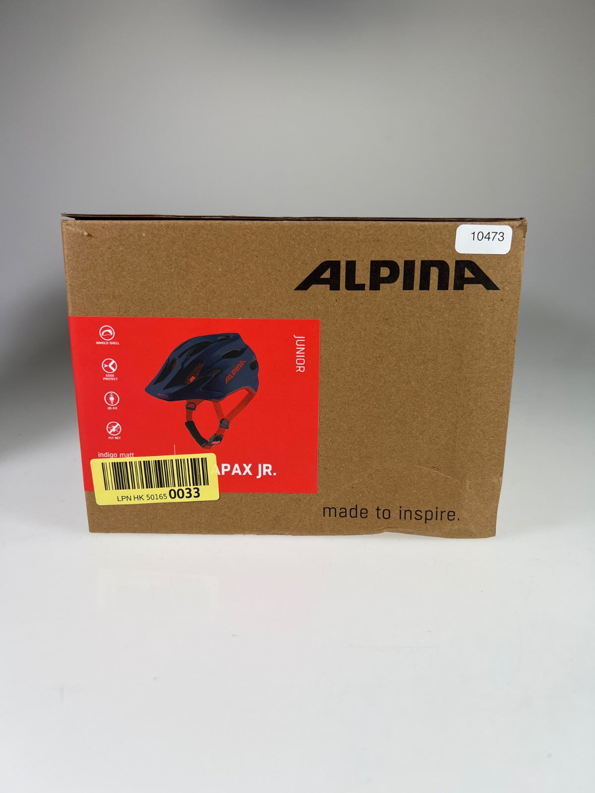 Alpina Carapax Junior Fahrradhelm - Größe 51-56cm #10473