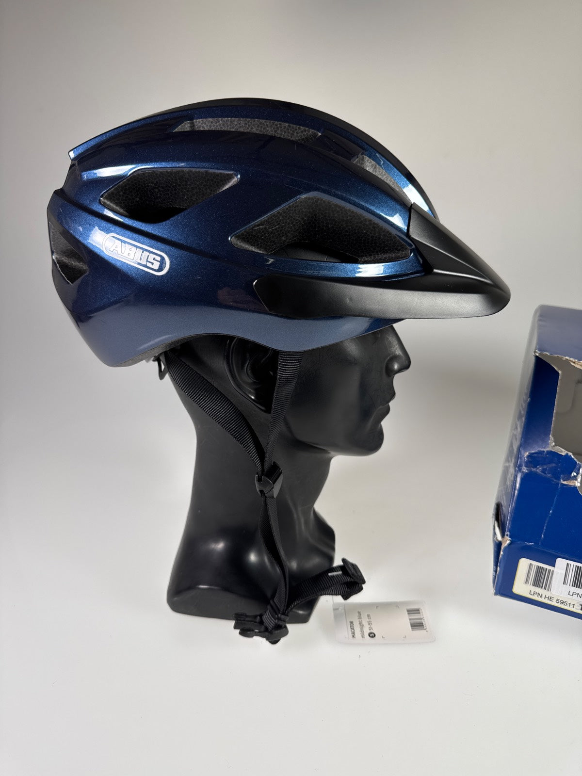ABUS Macator Fahrradhelm - Größe 51-55cm #11048