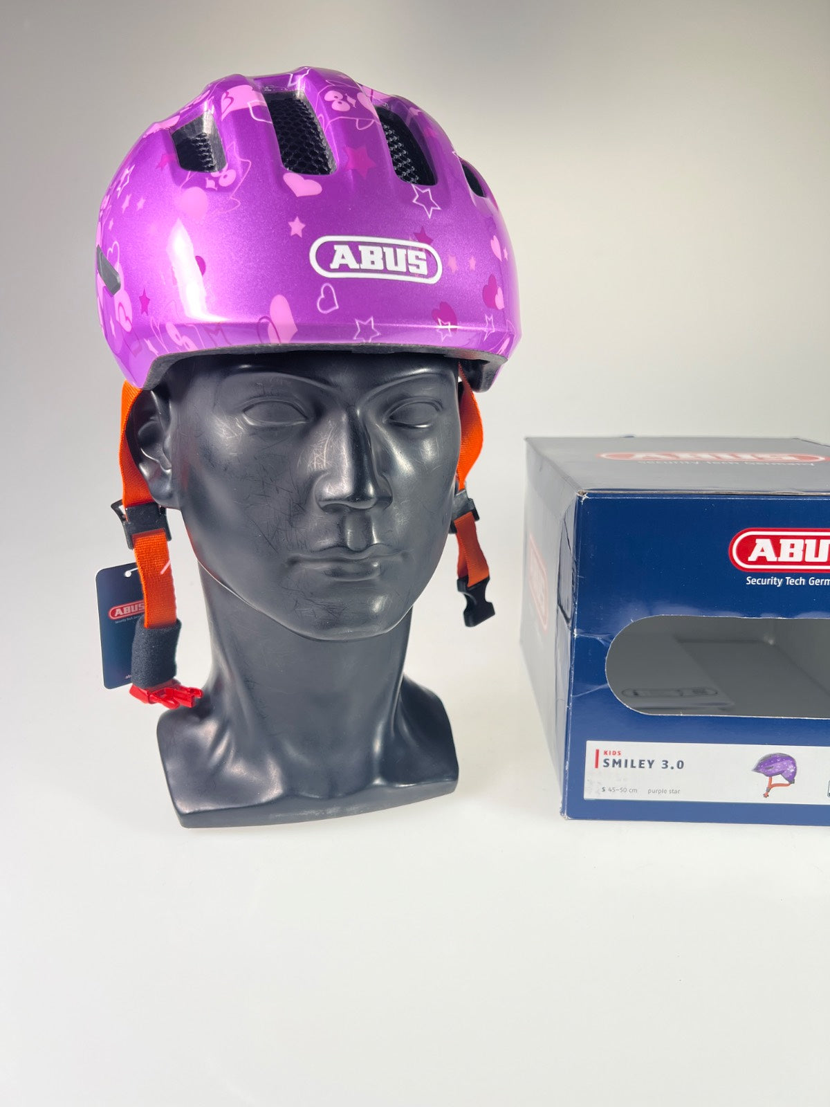 ABUS Smiley 3.0 Fahrradhelm - Größe 45-50cm #10551