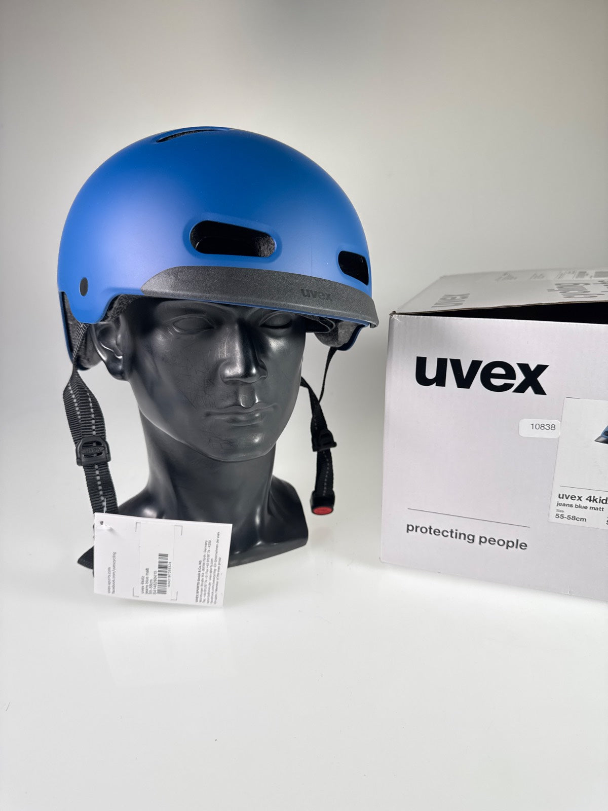 uvex 4kidz Fahrradhelm - Größe 55-58cm #10838