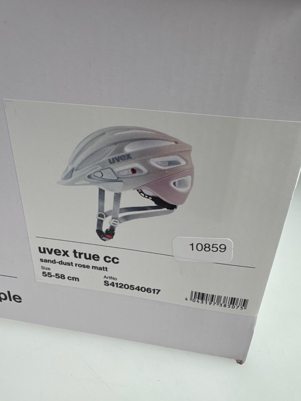 uvex True cc Fahrradhelm - Größe 55-58cm #10859