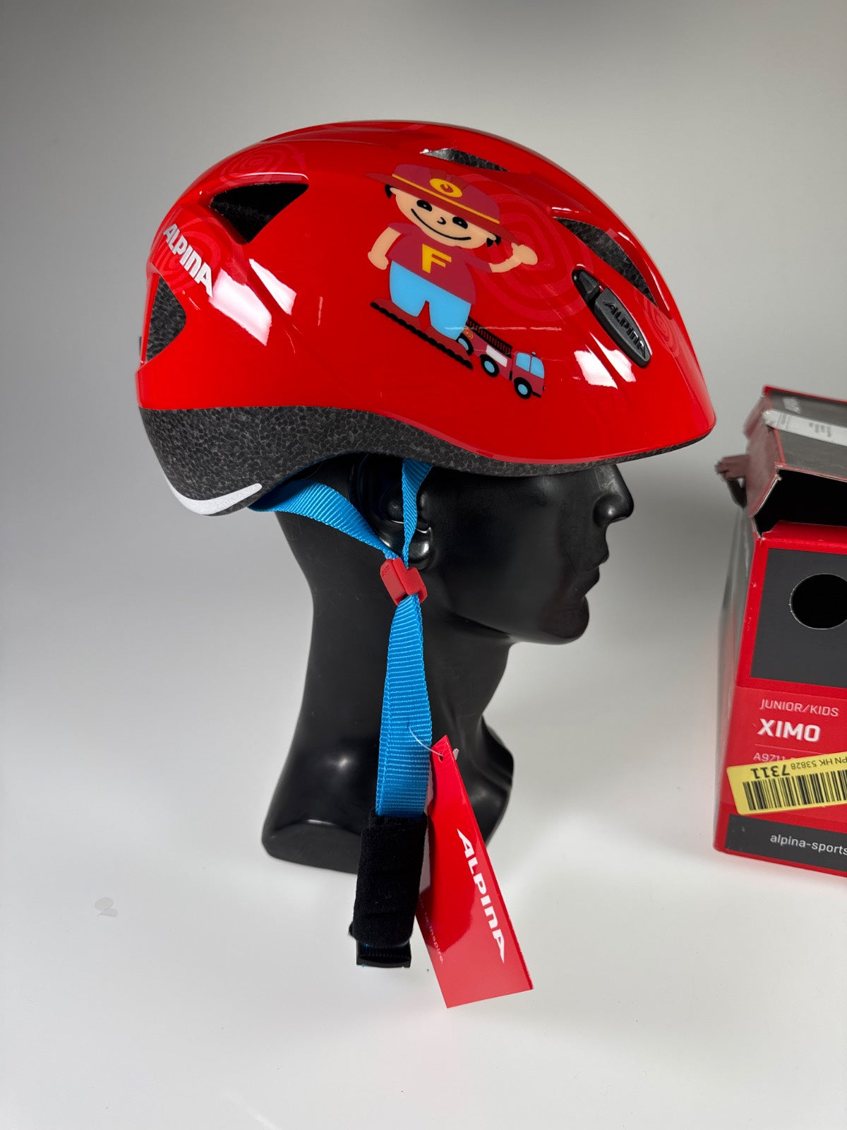 ALPINA Ximo Fahrradhelm - Größe 49-54cm #8417