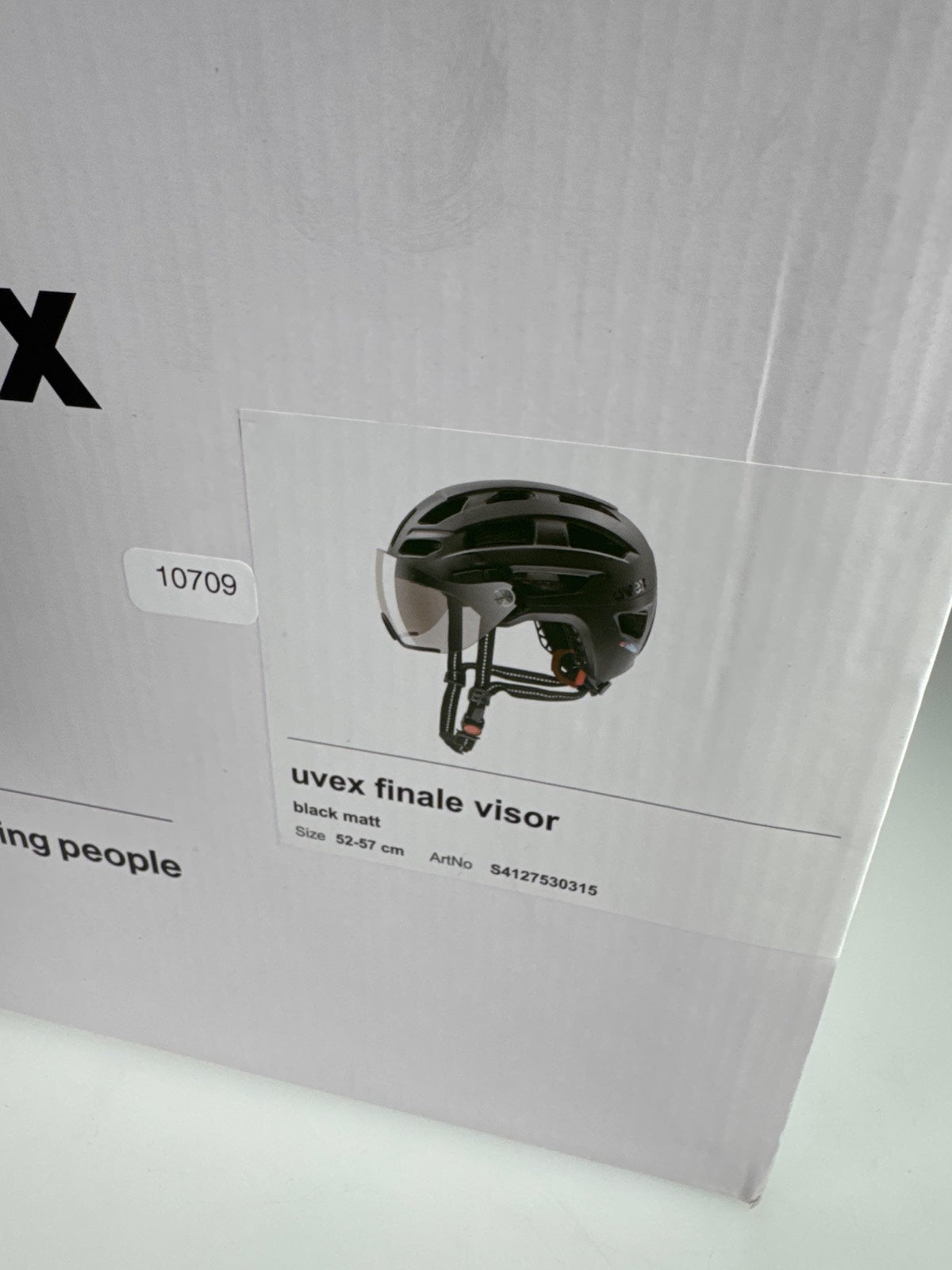 uvex Finale Visor Fahrradhelm - Größe 52-57cm #10709