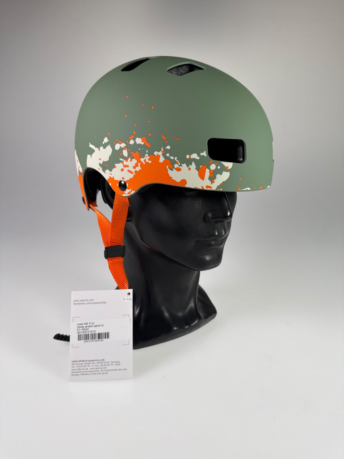 uvex Kid 3 cc Fahrradhelm - Größe 51-55cm #10920